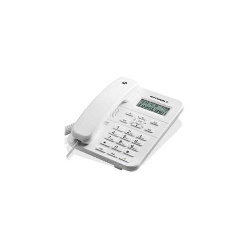 Motorola TELEFONO FISSO CT202 BIANCO (CON DISPLAY)