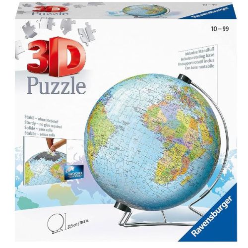 Ravensburger Globo - Puzzle 3D - 540 pezzi