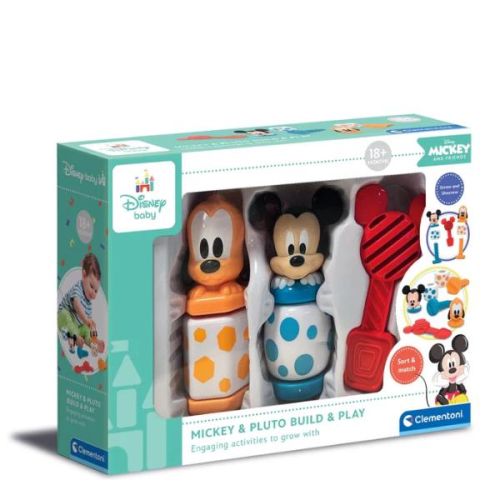 Clementoni CLEMENTONI - DISNEY BABY MICKEY BUILD&PLAY