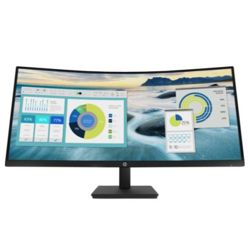 HP Inc P34hc G4 WQHD USB-C Monitor curvo