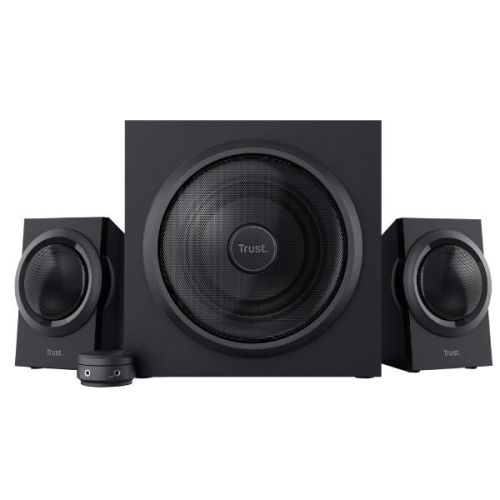 Trust 23696 YURI 2.1 SET DI ALTOPARLANTI 60W RMS (120W PICCO) CON SUB WOOFER LEGNO