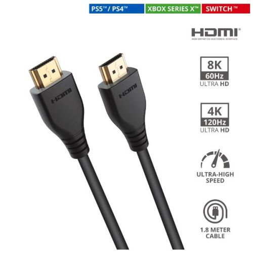 Trust 24028 GXT731 RUZA CAVO HDMI FINO A 8K 60Hz 1,8m - NERO