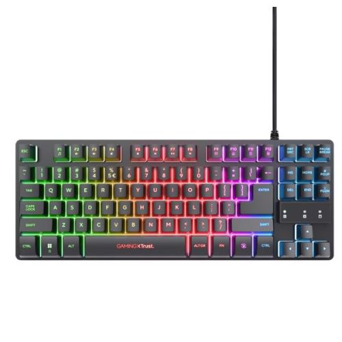 Trust GXT 833 THADO TASTIERA ECO ILLUMINATA TKL - NERO LAYOUT ITALIANO