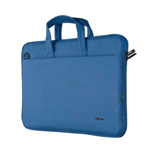 Trust BOLOGNA BORSA LAPTOP ECO LAPTOP FINO A 16" - 100% MATERIALE RICICLATO - BLU