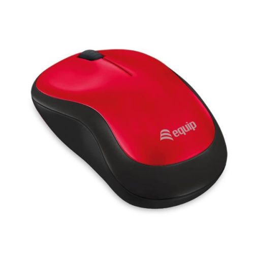 EQUIP EQUIP - MOUSE OTTICO WIRELESS COMFORT 1200DPI (Rosso)