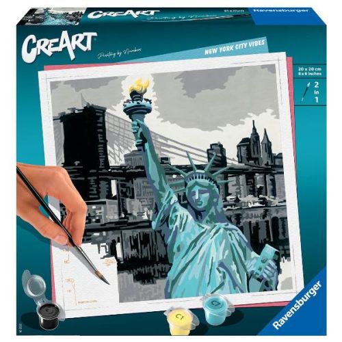 Ravensburger Creart - Dipingere con i Numeri - Adulto - New York