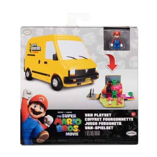 Jakks Jakks Pacific - Super Mario Basic Van Playset