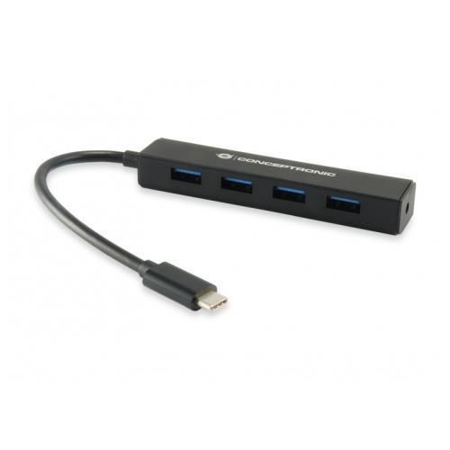 Conceptronic HUB USB-C 3.1 4-PORTE USB 3.0