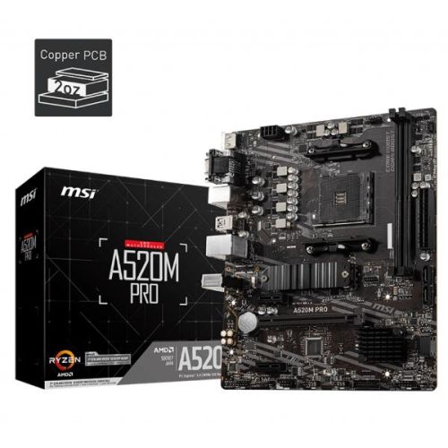 MSI MAINBOARD A520M PRO