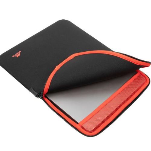 Rivacase Custodia Antishock per MacBook 13’’ Zip Verticale Nero