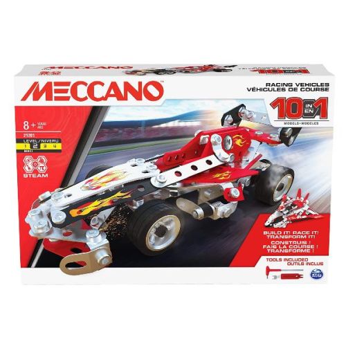 Spin Master Meccano Multi Modello Da 10 - Veicoli Da Gara