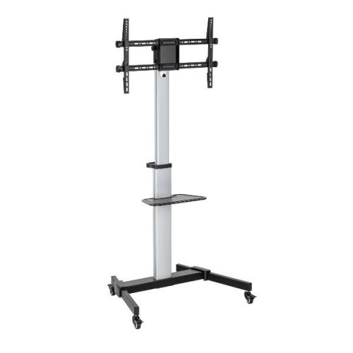 EQUIP EQUIP - CARRELLO TV PER MONTAGGIO A PAVIMENTO 37"-86" -- Rotazione TV 90°