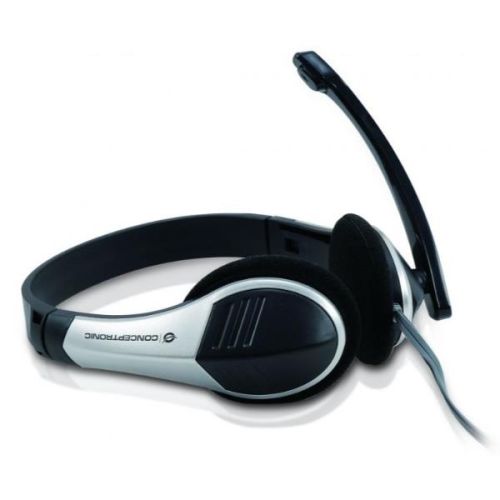 Conceptronic CUFFIA STEREO 3.5mm con microfono e controllo remoto