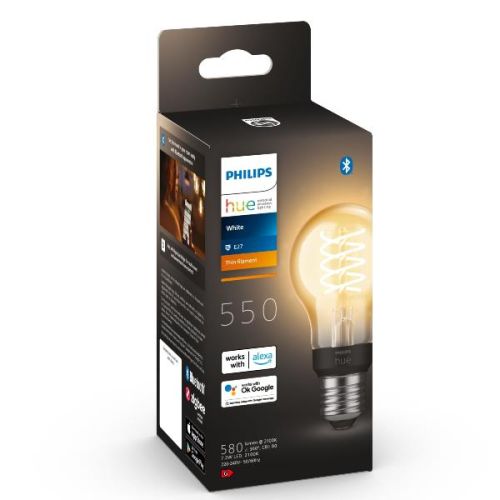 Philips Philips A60 - lampadina connessa E27 Hue White Filament