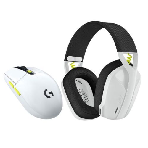 Logitech WIRELESS GAMING COMBO-WHITE