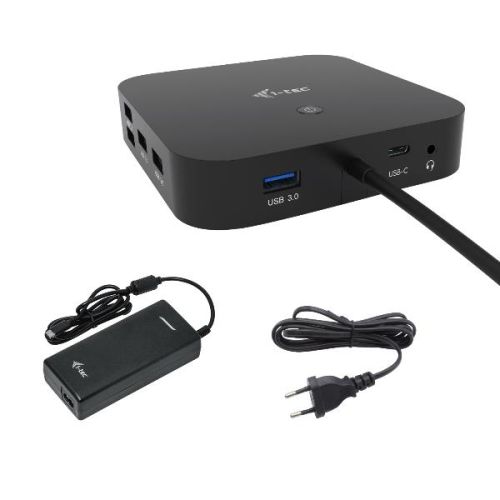 I-Tec USB-C HDMI DP+P.D.100W+CHARG-C112W