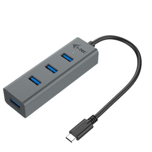 I-Tec HUB USB C a 4 Porte USB A 3.0