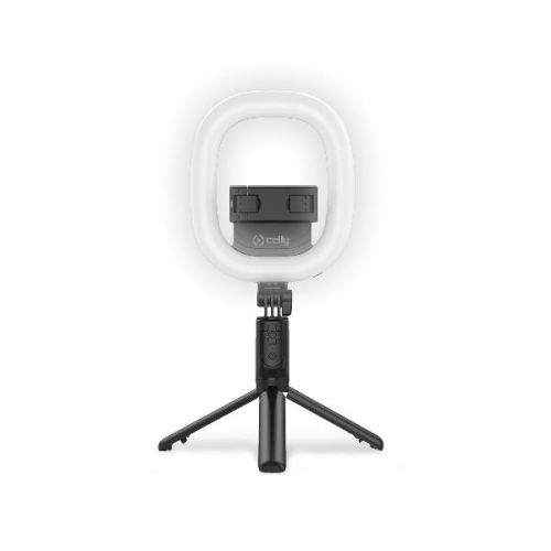 Celly CLICKRINGBT - Portable Tripod With Ring Light
