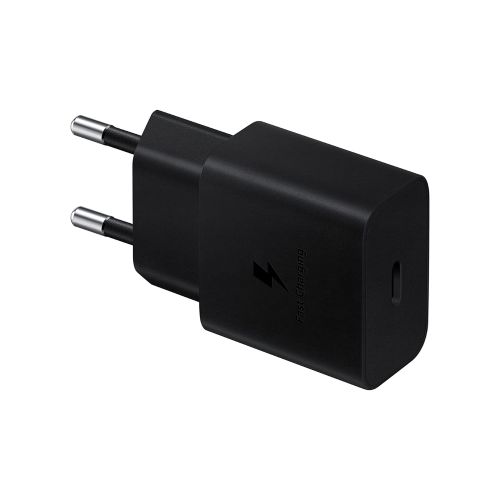 Samsung CHARGER 15W TYPEC BLACK CON CAVO