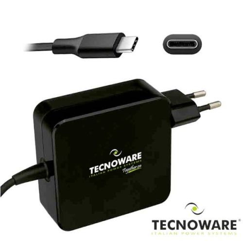 Prodotti Bulk Tecnoware - Caricatore USB C 65W