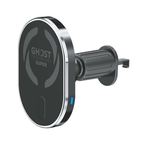 Celly GHOSTSUPERMAGCH - MagSafe Car Holder With Wireless Charging