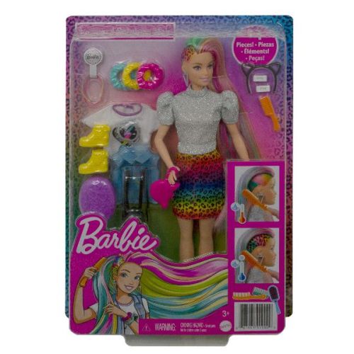 Mattel Barbie Capelli Multicolor