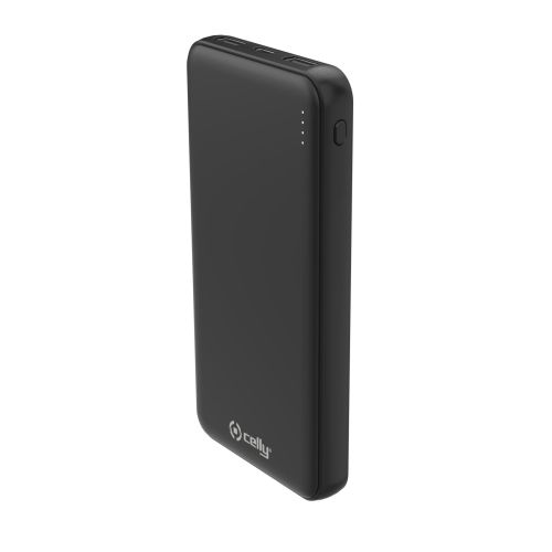 Celly GRSPB10000 - Power Bank 10000 mAh - 100% Recycled Plastic [PLANET COLLECTION]
