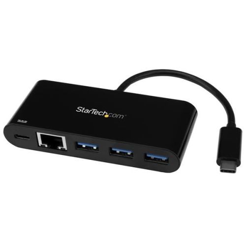 Startech Hub USB 3.0 a 3 porte GbE e PD