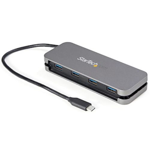 Startech Hub USB C a 4 porte USB-A -  Adattatore hub multiporta portatile da USB tipo C a 4x USB-A