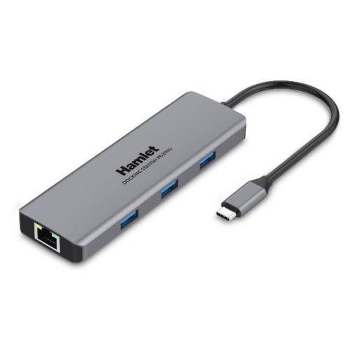 Hamlet HDKC-PD200U  USB-C PD 85W + 4USB+HDMI+LAN+AUDIO