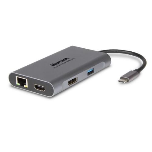 Hamlet HDKC-PD400D  USB-C PD 85W + 3USB+HDMI+DP+LAN