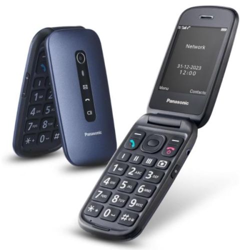 Panasonic CELLULARE SENIOR PHONE TU550 BLUE