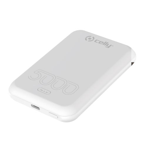 Celly MAGPB5000EVO - Wireless Power Bank 5000 mAh