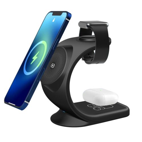 Celly MAGSTAND3IN1 - MagSafe Wireless Charger 15W