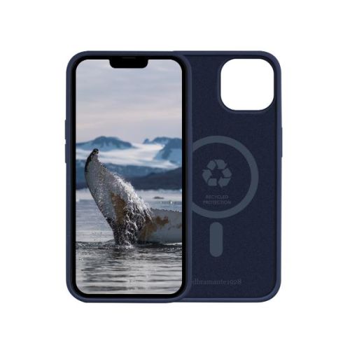 Dbramante 1928 Monaco - Custodia per iPhone 14 in Plastica Riciclata - Blu