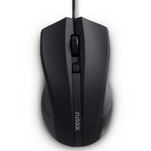 Nilox MOUSE OTTICO USB 1600DPI BLACK