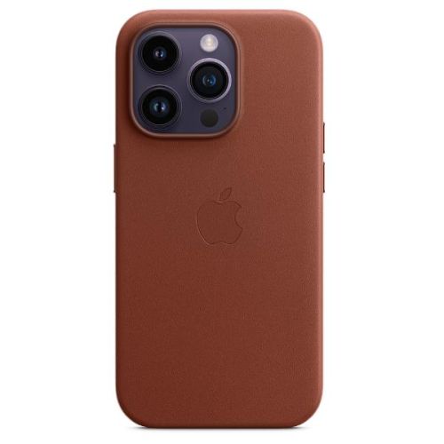 Apple Custodia MagSafe in pelle per iPhone 14 Pro Max - Terra d ombra