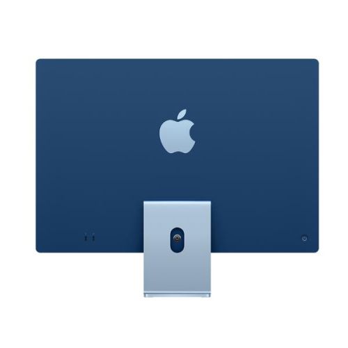 Apple iMac 24" con display Retina 4,5K: Chip Apple M3 con CPU 8-core e GPU 8-core, 256GB SSD - Azzurro
