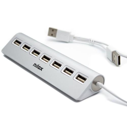 Nilox HUB con 7 porte USB 2.0