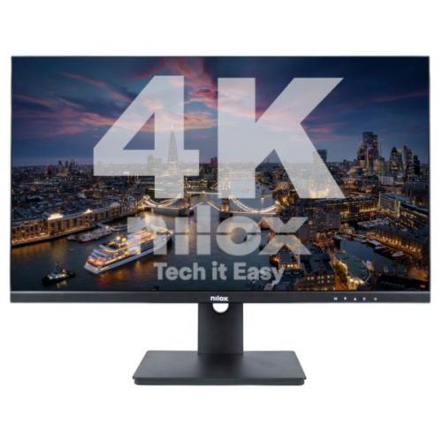 Nilox Monitor 27”, 4K, IPS, 60Hz, 2HDMI, DP, USB, 5ms