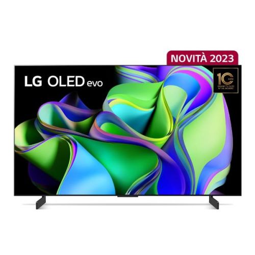 LG OLED evo, Serie C3, 4K, a9 Gen6, Dolby Vision, 20W, 4 HDMI con VRR, G-Sync, Wi-Fi 5, Smart TV WebOS 23