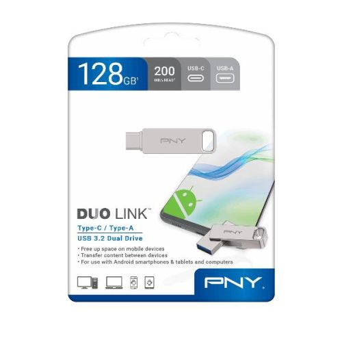 PNY Duo link usb 3.2 type-c 128gb