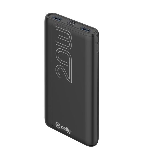 Celly PBPD10000EVO - Power Bank PD 20W 10000 Mah [PRO POWER]