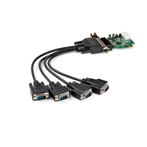 Startech Scheda seriale PCIe a 4x RS232
