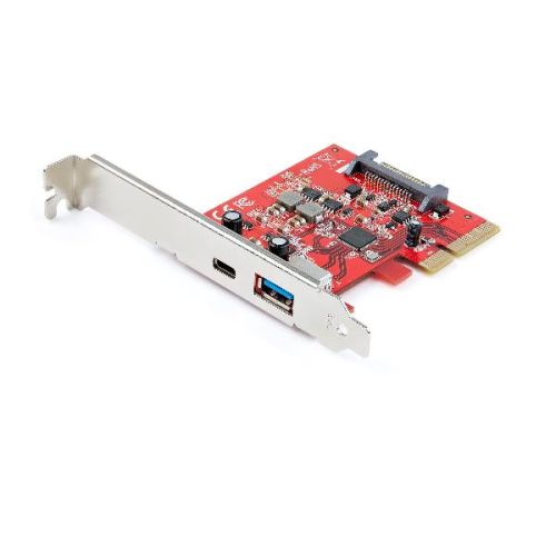 Startech Scheda PCIe a 2 porte USB-A e USB-C