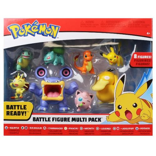 Rei Toys Pokémon - Pack Deluxe 8 Personaggi