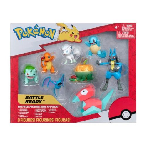 Rei Toys Pokémon - Pack Deluxe 8 Personaggi