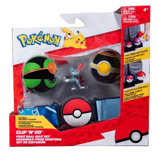 Rei Toys Pokémon - Clip 'n' Go Poké Ball Set Cintura - Asst