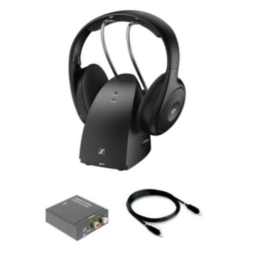 Sennheiser RS120W Cuffia Wireless per TV con convertitore DAC