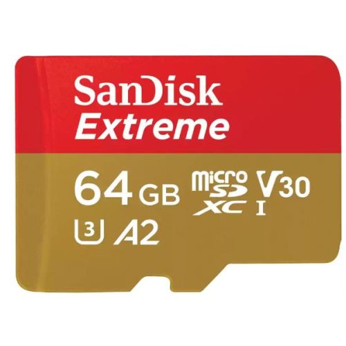 Sandisk MICRO SDXC EXTREME 64GB ACTION